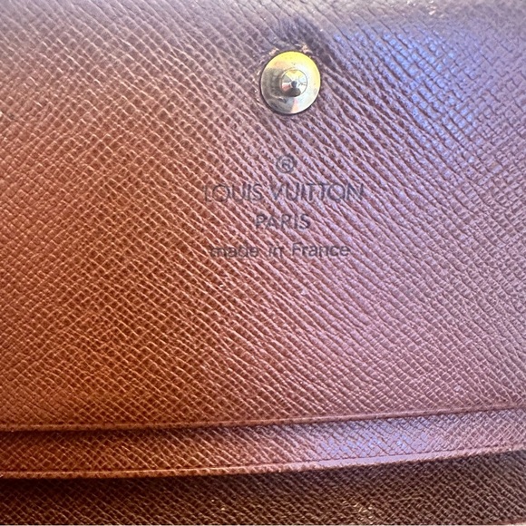 Louis Vuitton Brown Monogram Porte Monnaie Tresor Wallet - Picture 12 of 16